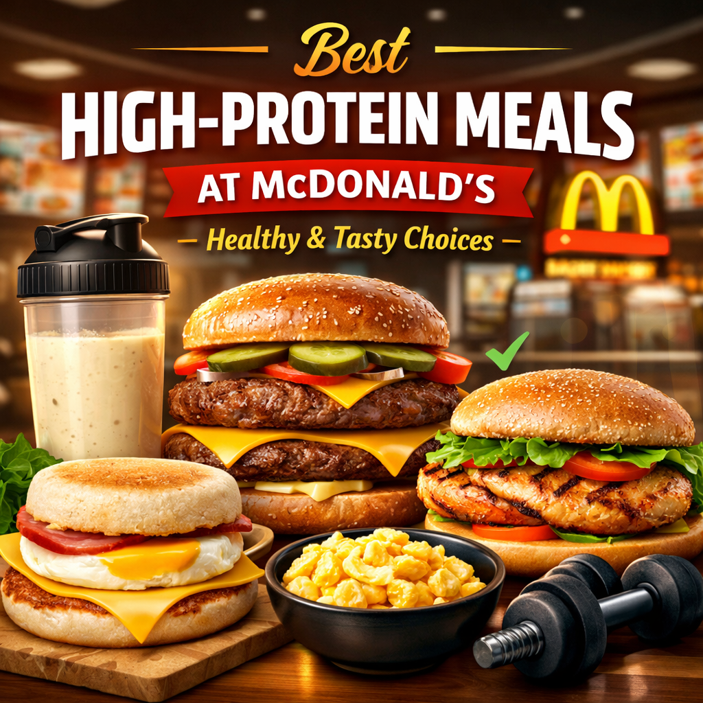 High-Protein McDonald’s Meals: Best Options for Muscle Building & Satiety (Complete Guide)