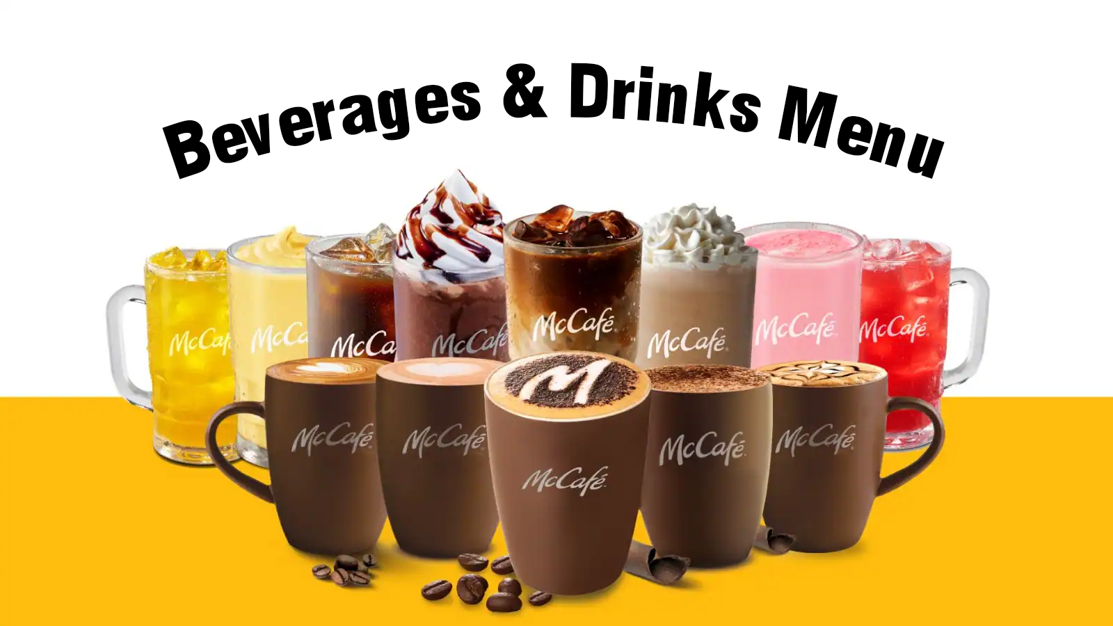 McDonald’s Beverage & Drinks Menu With Prices (2026)